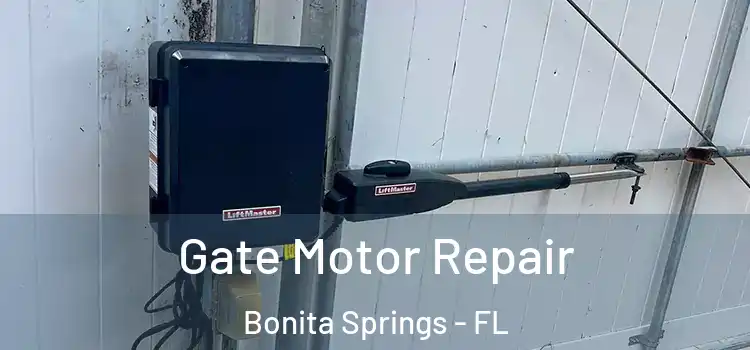 Gate Motor Repair Bonita Springs - FL